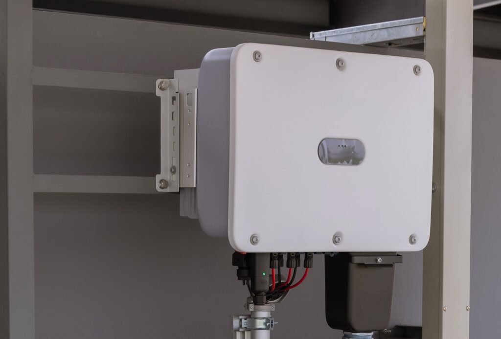 Home solar battery installation on a residential property in Australia for energy storage and backup power