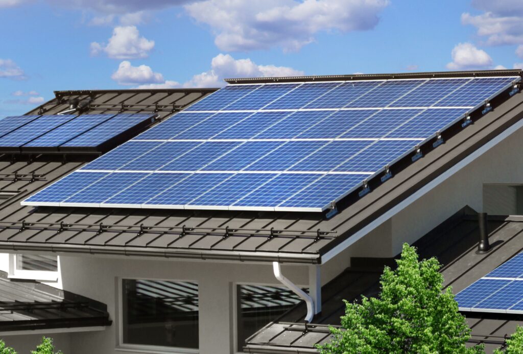 Residential solar panel system in Queensland illustrating Energex export limits and grid connection requirements
