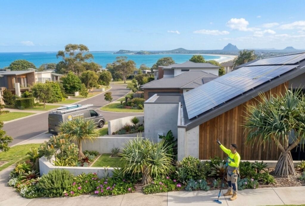 Solar panels installation at Caloundra South by Limitless Solar Solutions