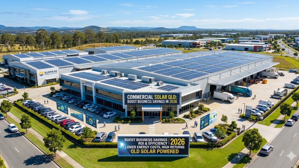 Commercial Solar QLD: Boost Business Savings in 2026 10 Commercial Solar QLD installation boosting business savings in 2026