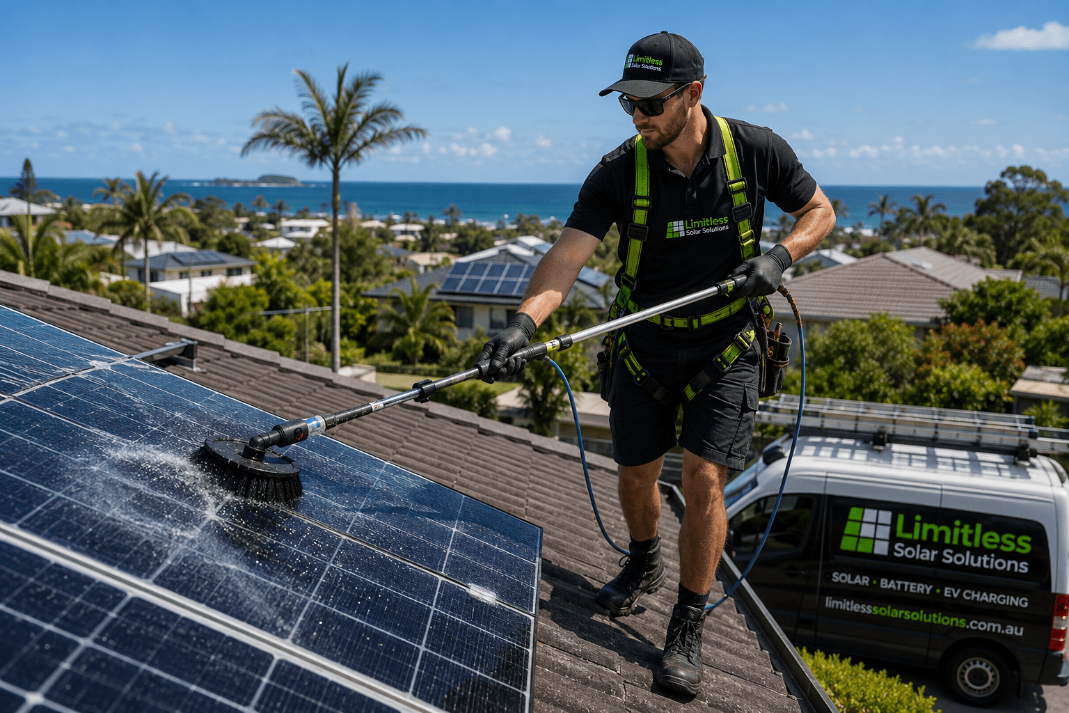 Do Solar Panels Need Cleaning? Sunshine Coast Guide 1 Sunshine Coast solar panel cleaning.png