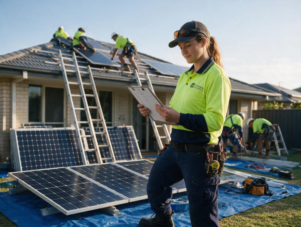 Checklist for choosing a qualified solar installer in Queensland